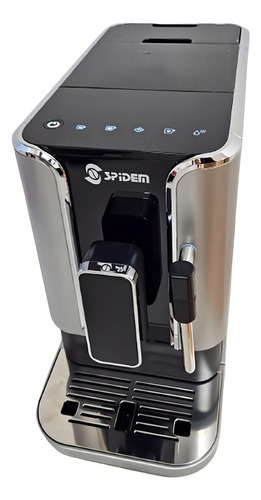 Cafeteira Expresso Automática Café Em Grãos Spidem Trevi 220 Prateado