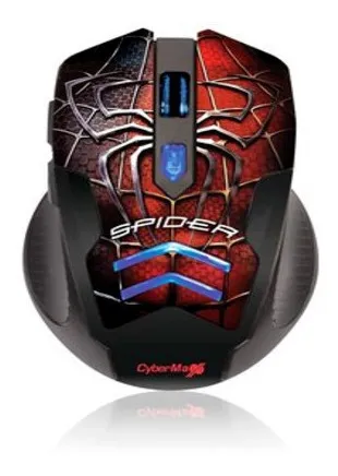 comprar Mouse Gamer Cybertel - Spider Cyb Mg702 Inalámbrico