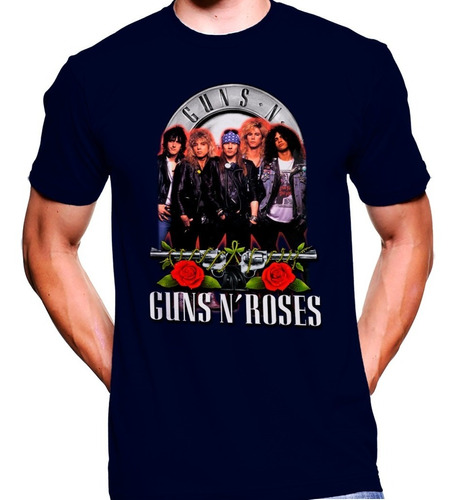 Camiseta Premium Rock Guns And Roses 0010