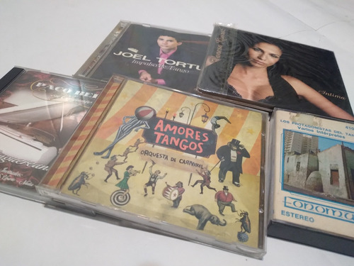 Discos Cd Y Casete El Tango: De Ayer A Hoy Lote X 5!