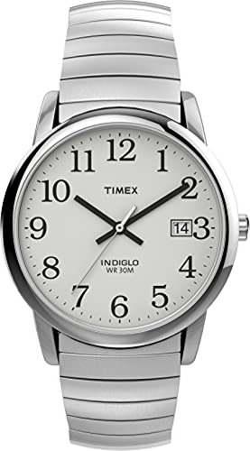 Reloj Hombre  Timex T2h451 Easy Reader Reloj Con Banda De Ex