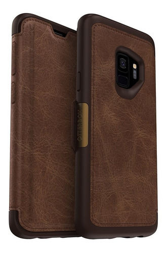 Funda Otterbox Strada  Samsung S9 Espresso Dark Brown/worn B