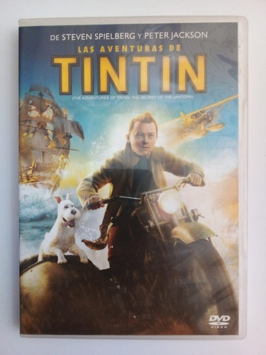 Imagen 1 de 2 de Las Aventuras De Tintin - Spielberg - Columbia 2011 Dvd - U
