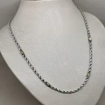 Comprar Cadena En Plata 925 Y Oro Tourbillón 44,5cm Pn.uu