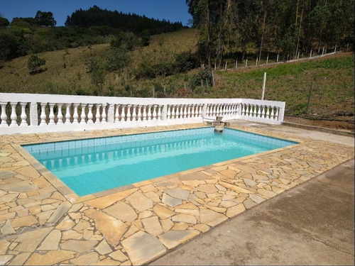 Linda Chácara Com Piscina , Espaço Gourmet, Vista Deslumbrante, Pertinho Da Cidade À Venda, 4000 M² Por R$ 300.000 Em Pinhalzinho - Ch0154