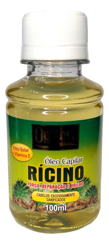 Kit Rícino Tratamento Capil + Shampoo + Condicionador + Óle