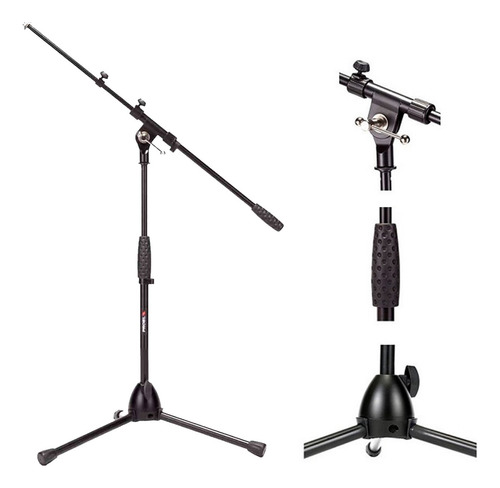 Pedestal Corto Con Boom Para Microfono Proel Rsm192bk