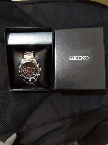 Imagen 1 de 4 de Reloj Seiko Cronografo 1/5, 100 M Análogo 