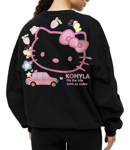 Buzo Canguro - Hello Kitty Car Kawaii Cute 