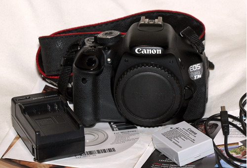 Canon Eos T3i Body 13mil Disparos Muy Buena Opcion + Lente