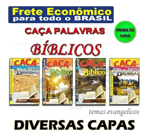 Jogo - Caça-palavras A BÍBLIA