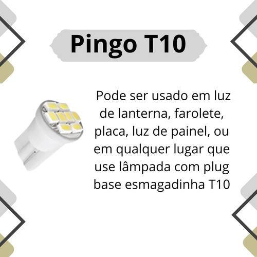 Kit Lâmpadas Interna Volkswagen Gol Saveiro Voyage G5 G6 G7
