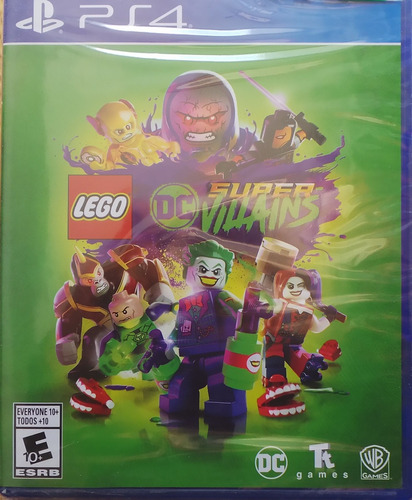 Lego Dc Super Villains Ps4 Nuevo Sellado
