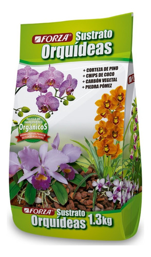 Sustrato Abono Para Orquideas Grueso X 1.3 Kg