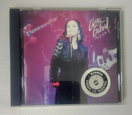 Ana Gabriel En Vivo Cd Original Edición Usa 1990 