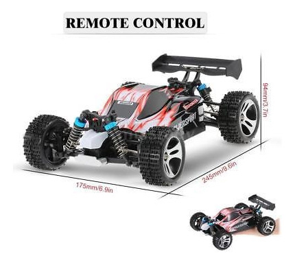 Wltoys A959 Actualizado Versión 1/18 2,4 G 4wd Eléctrica Off