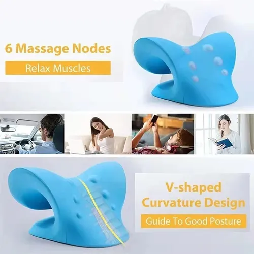 Orthopedic Cervical Pillow Relaxing Traction Massage