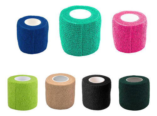 Bandagem Autoadesiva Atadura 5cm X 2mt - Lisa Rosa