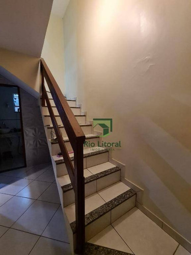 Imagem 10 de 26 de A Imobiliária Rio Litoral Oferece Para Venda Casa Duplex Bairro Jardim Mariléa Rio Das Ostras/rj. - Ca1186