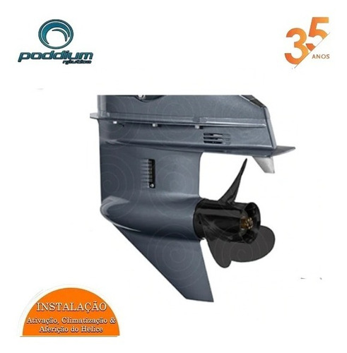 Imagem 5 de 9 de Motor De Popa Yamaha 4t F 115 Betl - Poddium Náutica E/t