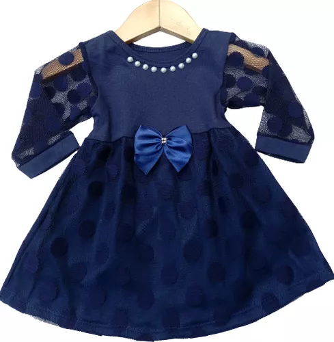 Vestido Babado Para Bebê Reborn Veste De 45 A 58 Cm