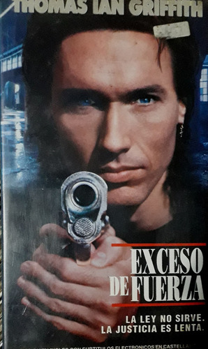 Vhs Exceso De Fuerza- Thomas Iab Griffith- 1993