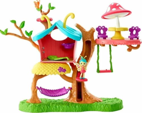 Muñeca Enchantimals Modelo Casita Del Arbol