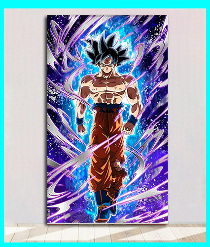 Cuadro Decorativo Poster Anime Dragon Ball Super  Textura