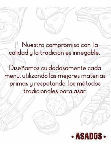 Servicio De Asador A Domicilio, Reuniones Y Eventos