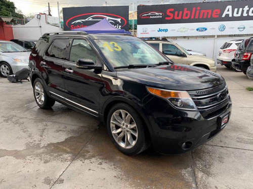 Imagen 1 de 10 de Ford Explorer 2013 5p Limited V6 4x2 Doble A/a Dvd