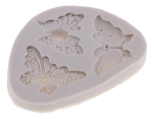 Molde De Silicona Para Caramelos Con Diseño De Mariposas Par