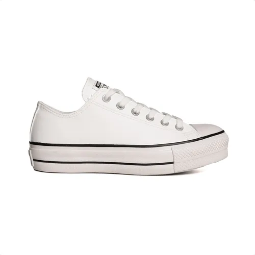 Zapatillas Converse All Stars Lift Ox Plataform Blanca