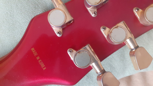 Les Paul Custom Samick Artist Series Korea Mango Encolado 88 Diestro Bordó Palo De Rosa (Usado)