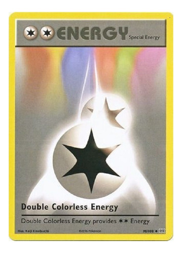 Double Colorless Energy 90/108 Poco Común Pokemon Tcg