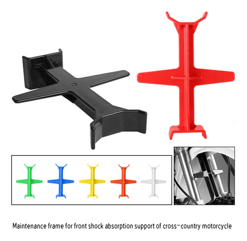 De Plástico Para Horquilla De Motocicleta Para Rojo