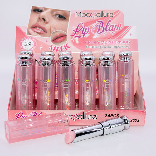 Bálsamo Labial 2 Piezas Mocoallure Hidratante Pink