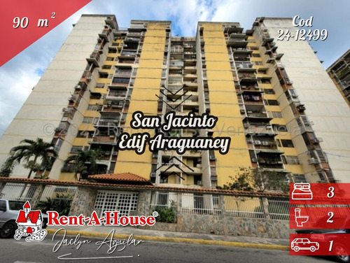 Apartamento En Venta Urb San Jacinto Edif Araguaney 24-12499 Jja