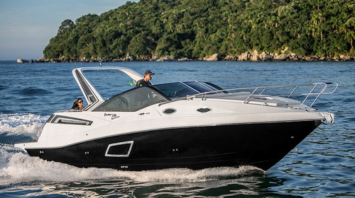 Imagem 2 de 9 de Lancha Focker 330 Gt Mercruiser 200hp ,semi Nova,ventura F
