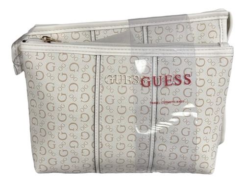 Guess Juego De Cosmetiqueras Blancas 100% Original