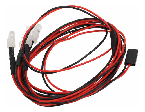 Kit De 5 Luces Rc Accessory, 7,4 V, 5 Mm, 2 Led Azules Y 2 V