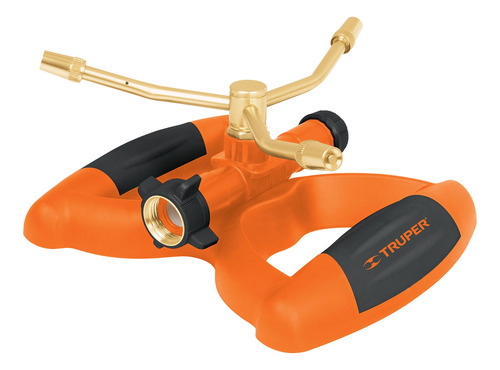 Aspersor Metálico De 3 Brazos Con Base Plástica Truper 11298