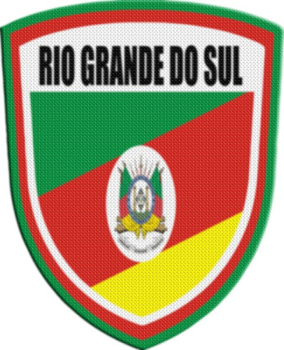 Parche Termoadhesivo Escudo Brasil Rio Grande Do Sul