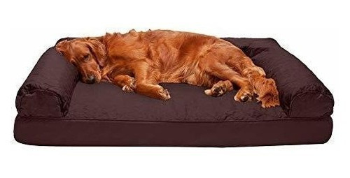 Cama Para Perros Furhaven - Sofa Tradicional Acolchado Ortop