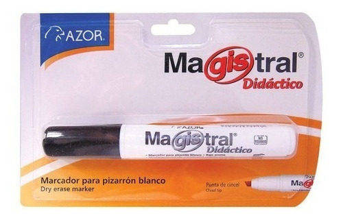 1 Marcador Recargable Para Pizarron Blanco Sabonis 5076 Color Negro