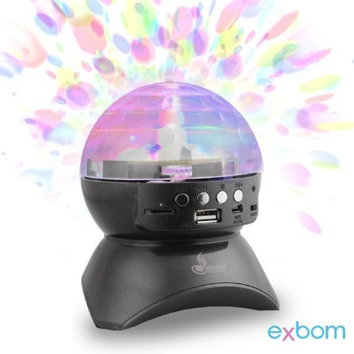 Imagem 1 de 2 de Globo De Luz Rgb Exbom Bluetooth Cs-a24bt