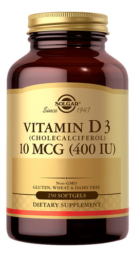 Vitamin D3 400 Iu - 250 Soft