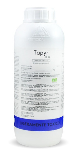 Tapyr Herbicida De Uso Agricola X 1 Litro