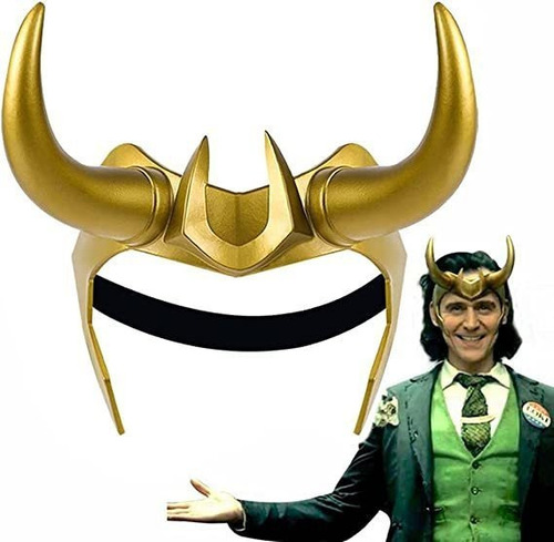 Loki Máscara Mitología Nórdica Sabio Cosplay