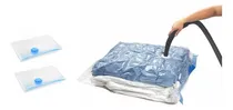 Comprar Pack X2 Bolsas Al Vacío Comprimido 50x60 Bolsa Para Guardar Ropa Bolsas Ahorrativas Espacio Marin Organizadora De Viaje Y Hogar Bolsas Reutilizables Hermética Con Cierre Fácil Y Válvula Manual 2 Unids