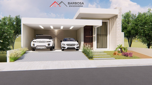 Imagem 3 de 8 de Planta De Casa 3 Quartos - Projeto Completo+aprovação Ea-109